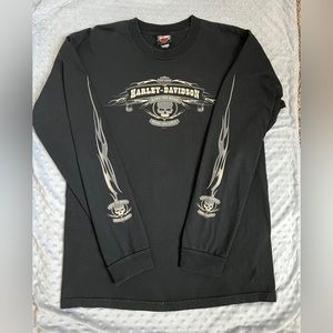 Size Large Men’s Harley Davidson Long Sleeve Ernie Williams